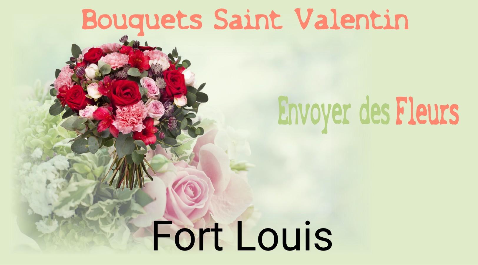 Roses de Saint-Valentin livrées à Fort-Louis